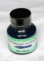 J & T's Acrylic Ink 30ml - Blue Black