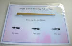 Joseph Gillott 3 Pointed Dip Pen Nibs and Holder set 2