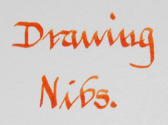 Drawing Nibs