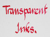 Transparent Inks