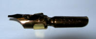 Roundhand Nib with Reservoir attatched