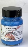 Roberson's Penman Liquid Gouache Ink Powder Blue 30ml