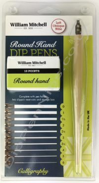 Round Hand Set by William Mitchell - Left Oblique